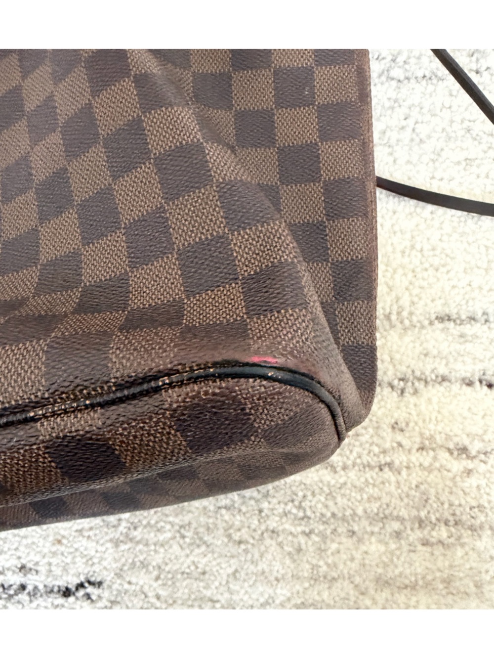 Louis Vuitton MM Damier Ebene Neverfull Tote - Picture 10 of 13